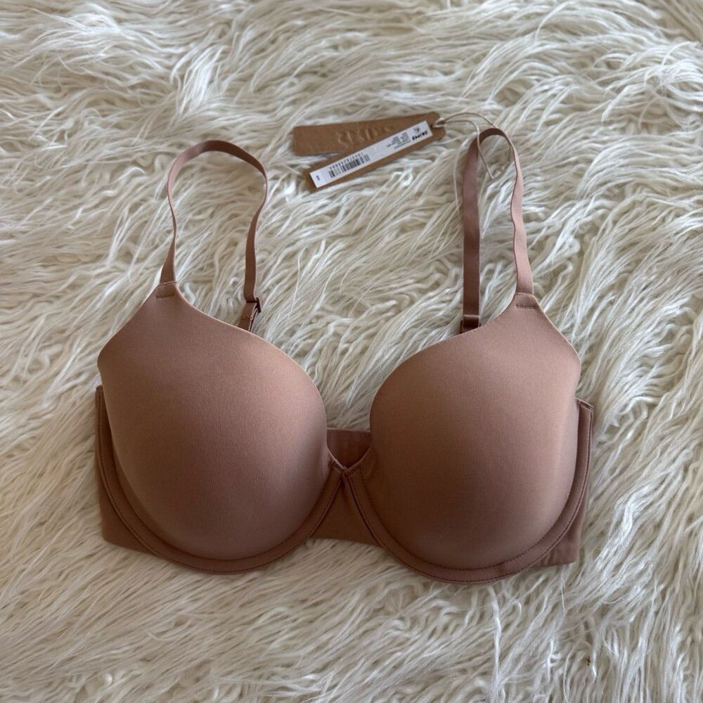 Skims Fits Everybody T-shirt Bra Sienna Size 32DD